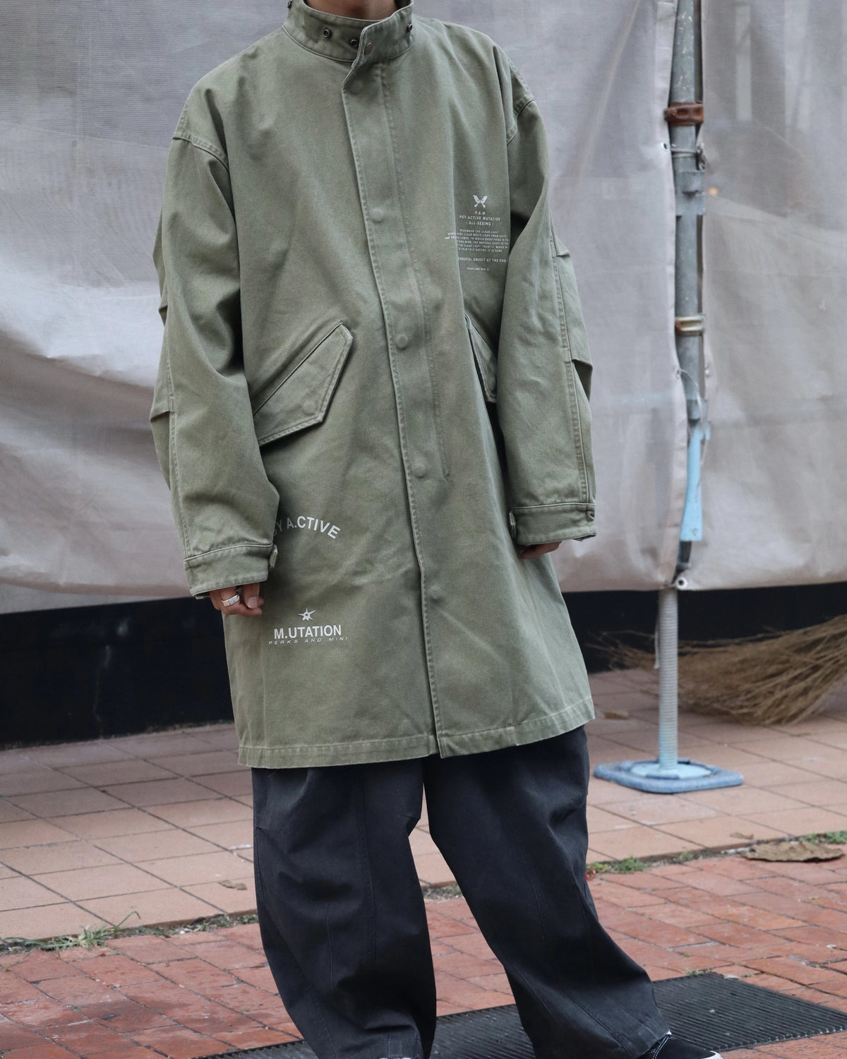 P.A.M.（Perks And Mini) / TRUE NATURE FISHTAIL PARKA (39221)