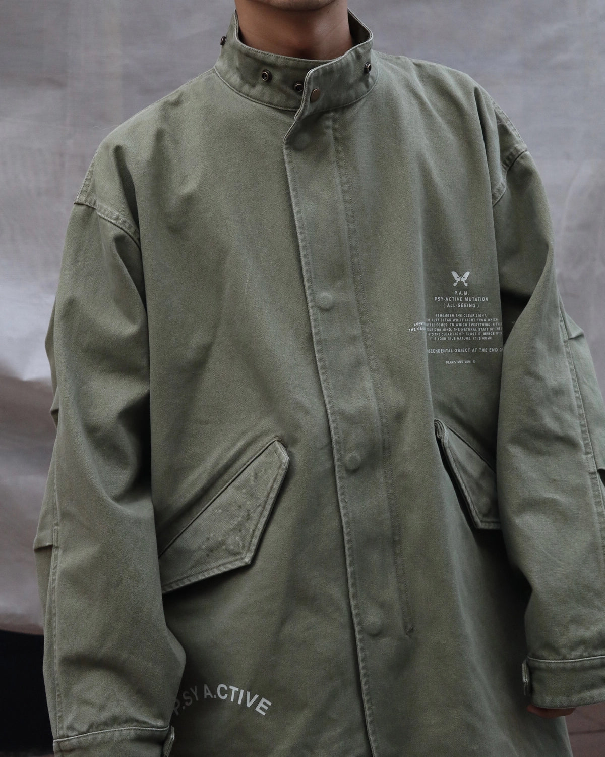 P.A.M.（Perks And Mini) / TRUE NATURE FISHTAIL PARKA (39221)