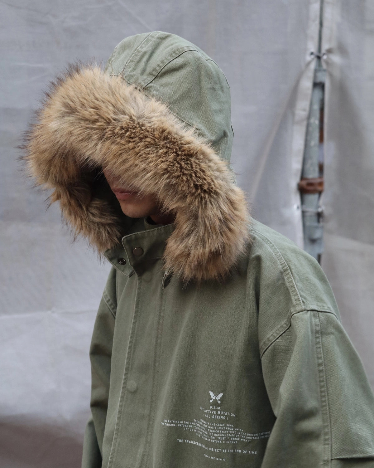 P.A.M.（Perks And Mini) / TRUE NATURE FISHTAIL PARKA (39221)