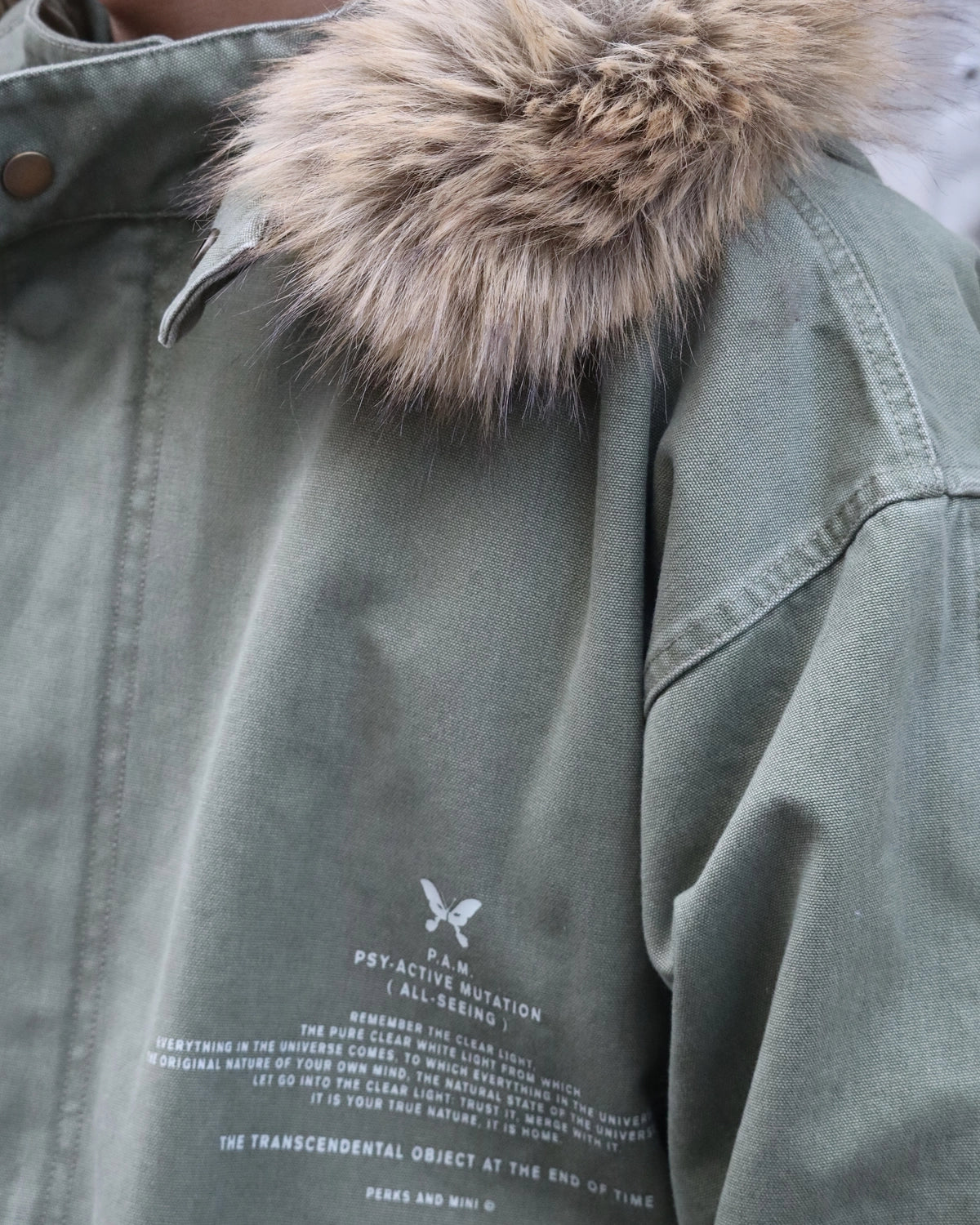 P.A.M.（Perks And Mini) / TRUE NATURE FISHTAIL PARKA (39221)