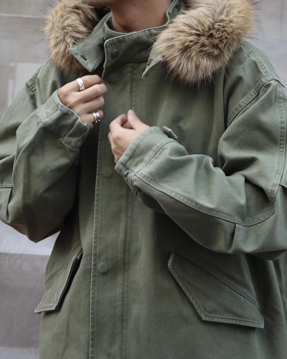 P.A.M.（Perks And Mini) / TRUE NATURE FISHTAIL PARKA (39221)