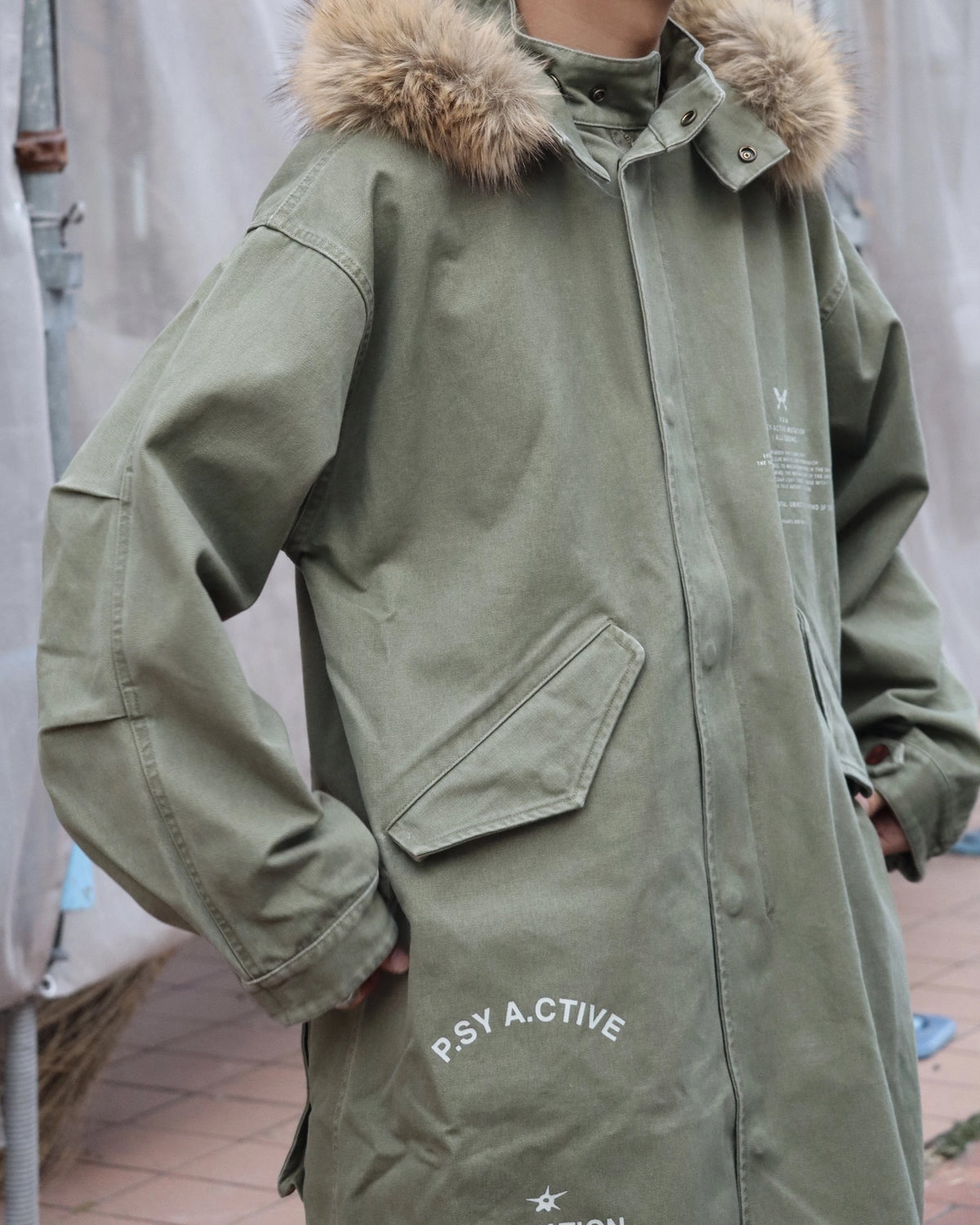 P.A.M.（Perks And Mini) / TRUE NATURE FISHTAIL PARKA (39221)