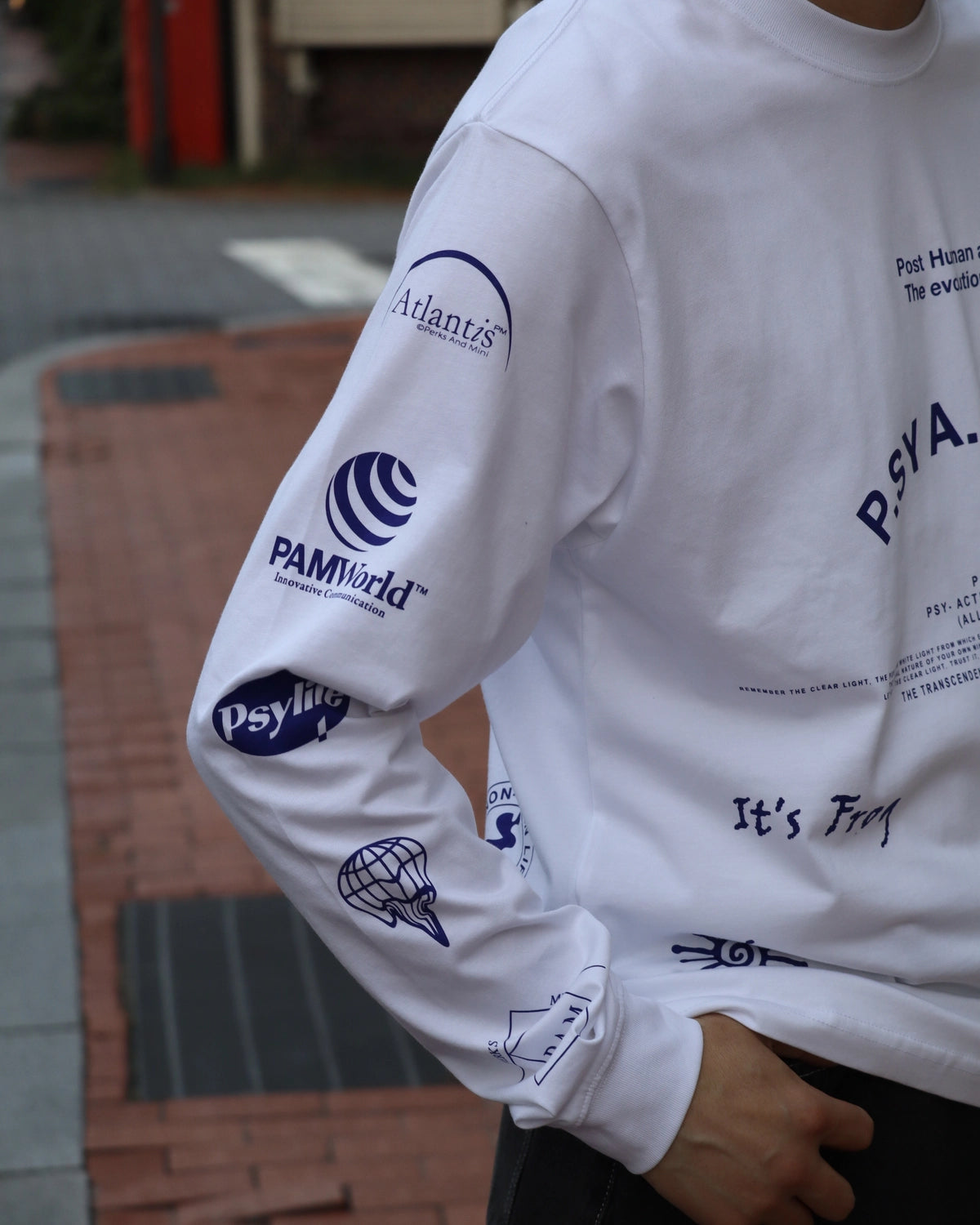 P.A.M.（Perks And Mini) / TEST SHEET LS TEE (1610/B)