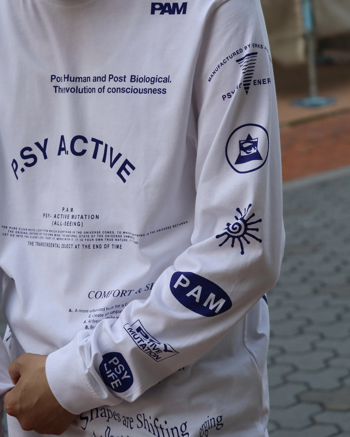 P.A.M.（Perks And Mini) / TEST SHEET LS TEE (1610/B)