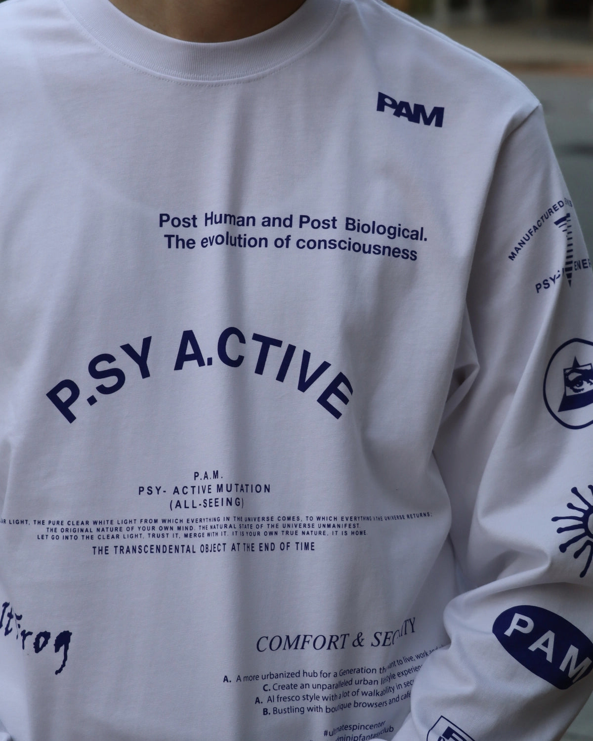 P.A.M.（Perks And Mini) / TEST SHEET LS TEE (1610/B)