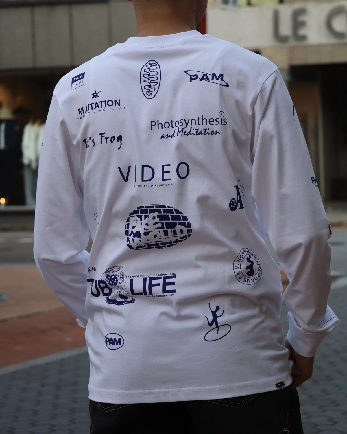 P.A.M.（Perks And Mini) / TEST SHEET LS TEE (1610/B)