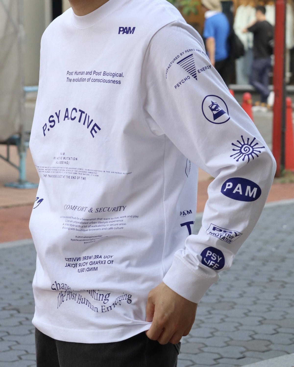 P.A.M.（Perks And Mini) / TEST SHEET LS TEE (1610/B)