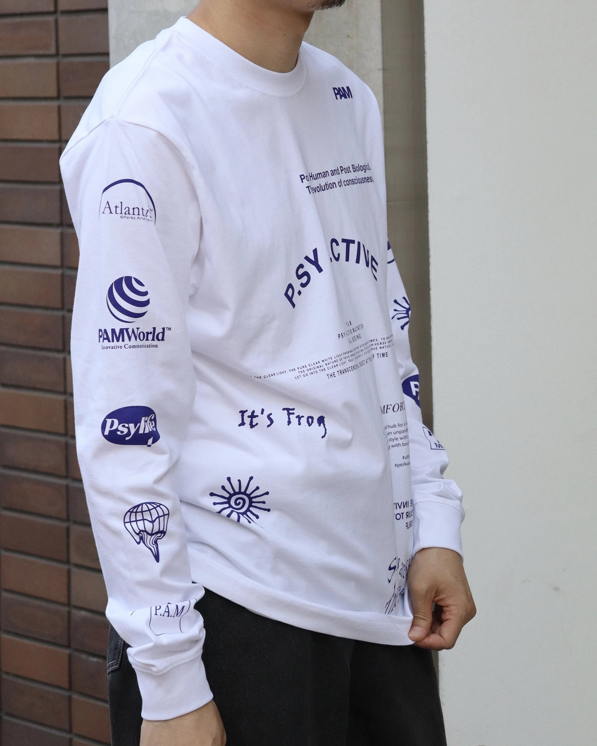 P.A.M.（Perks And Mini) / TEST SHEET LS TEE (1610/B)