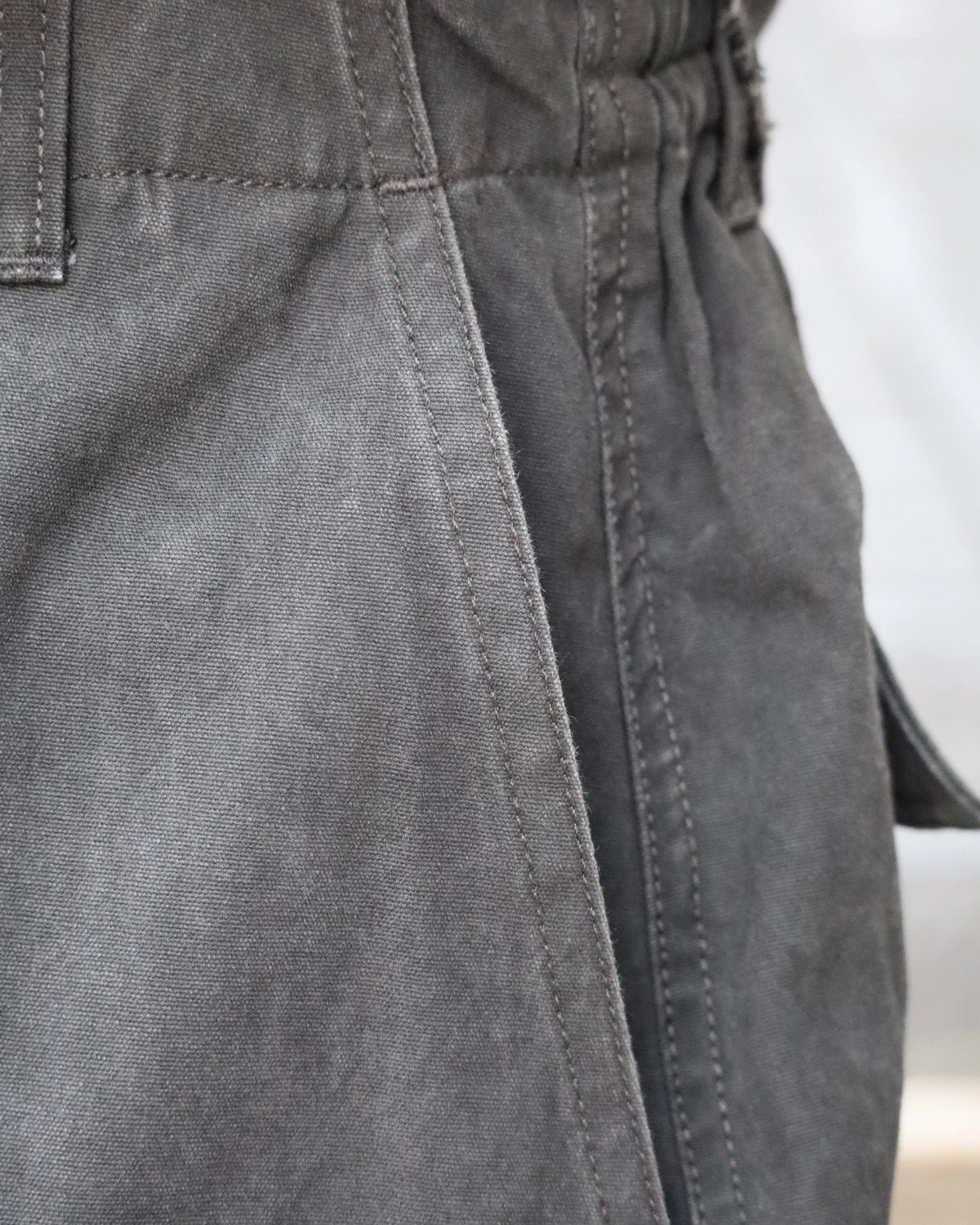 P.A.M.（Perks And Mini) / TWO MIL PONDERING PANT - BLACK WASH (80099/B)