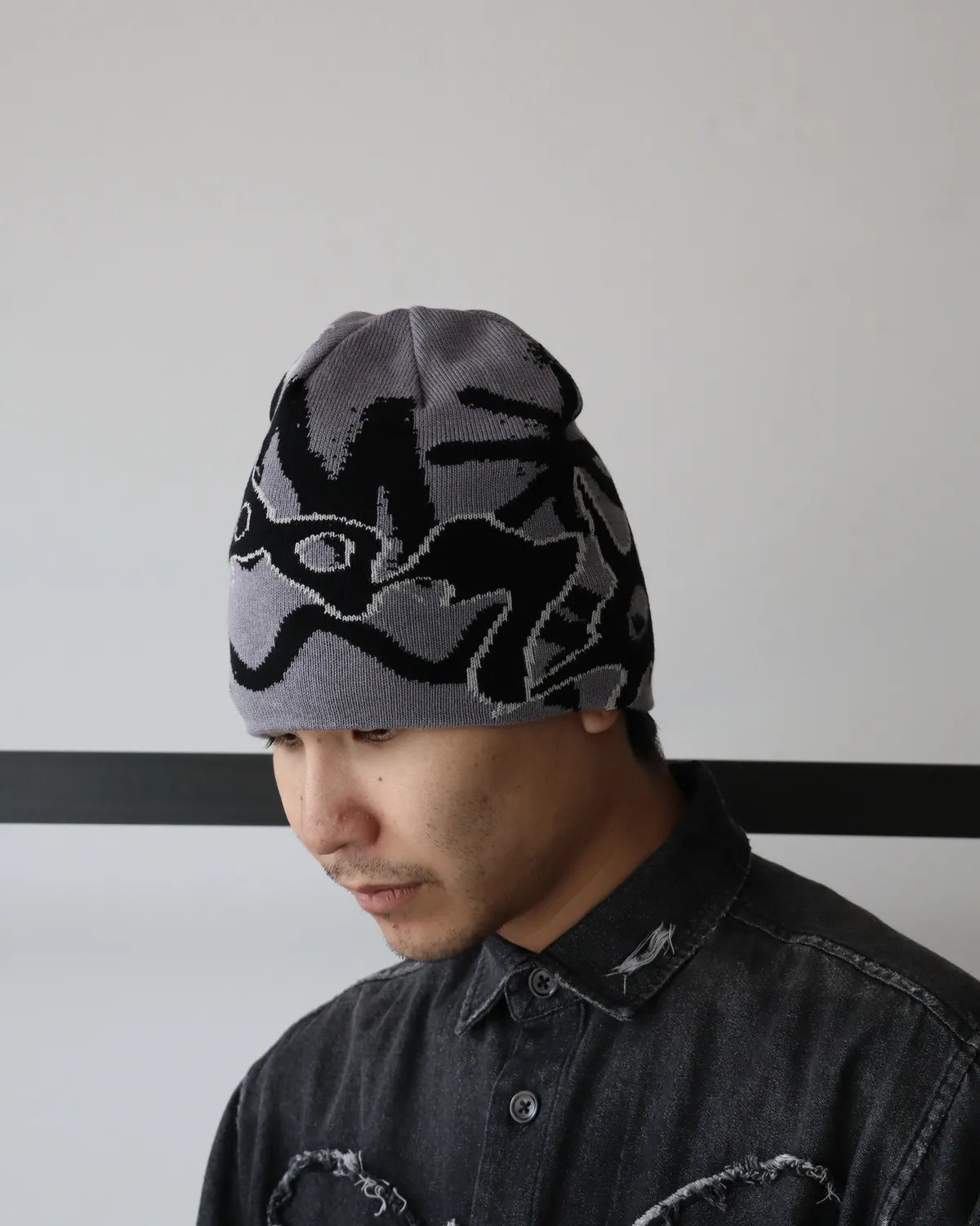 P.A.M.（Perks And Mini) / URCHIN BEANIE -GREYS (10445)