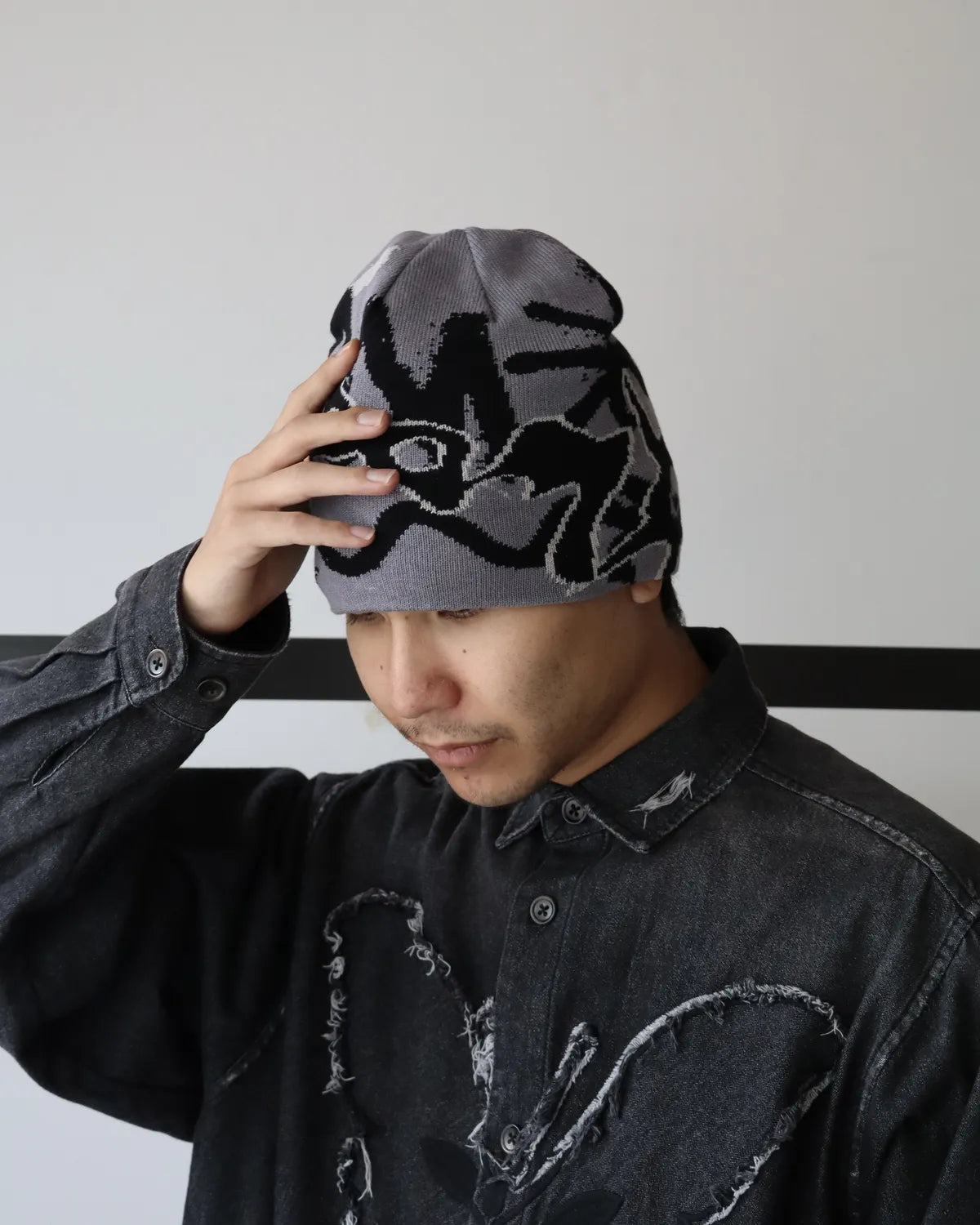 P.A.M.（Perks And Mini) / URCHIN BEANIE -GREYS (10445)