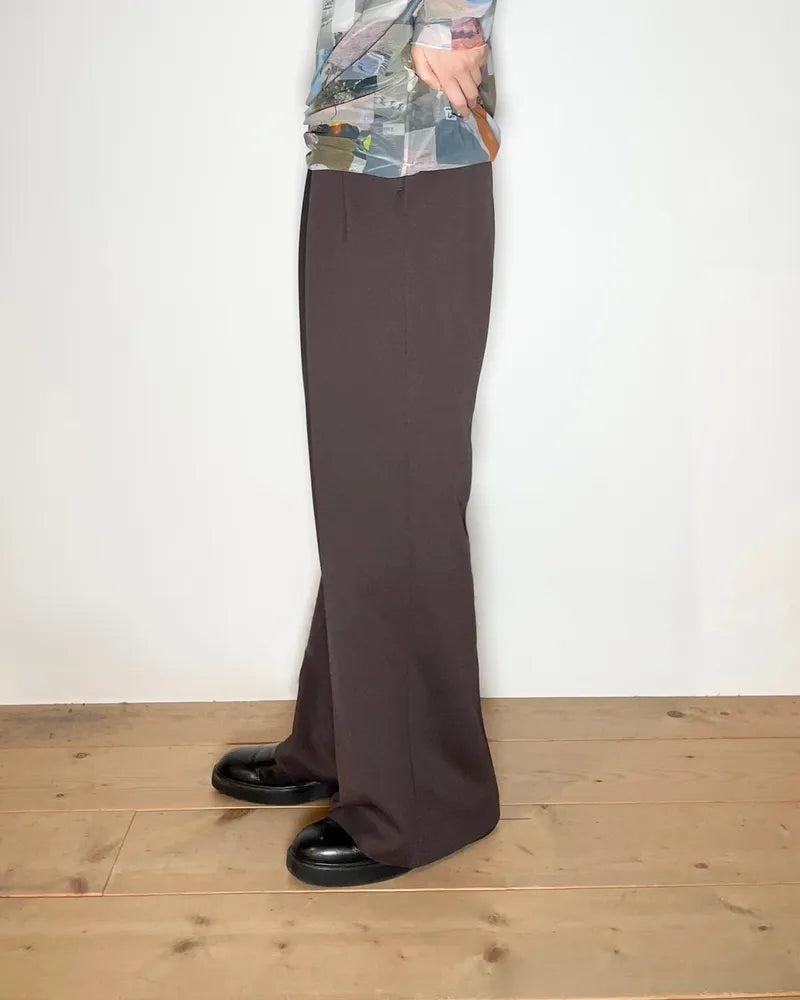 PHEENY / Amunzen 2 tuck wide pants (PA24-PT02)