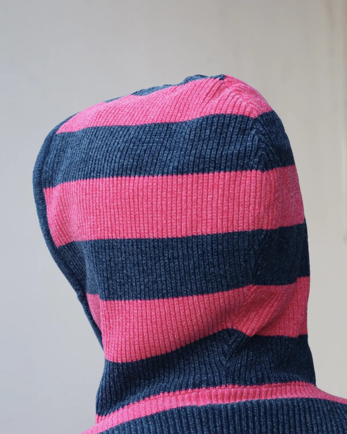 PHINGERIN / CORDY KNIT ZIP HOODIE STRIPE (PD-262-KN-092)