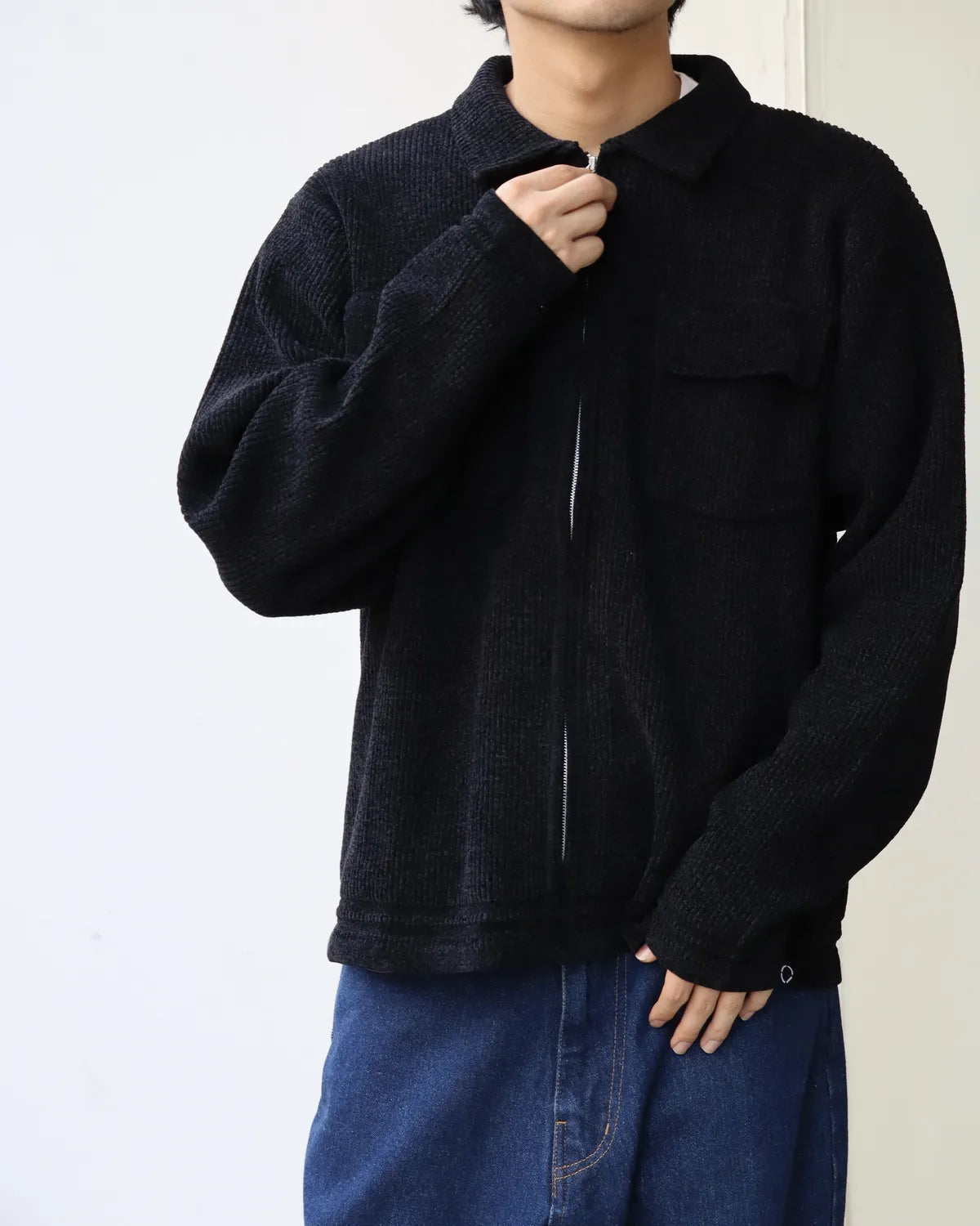 PHINGERIN / CORDY KNIT JACKET (PD-262-KN-081)