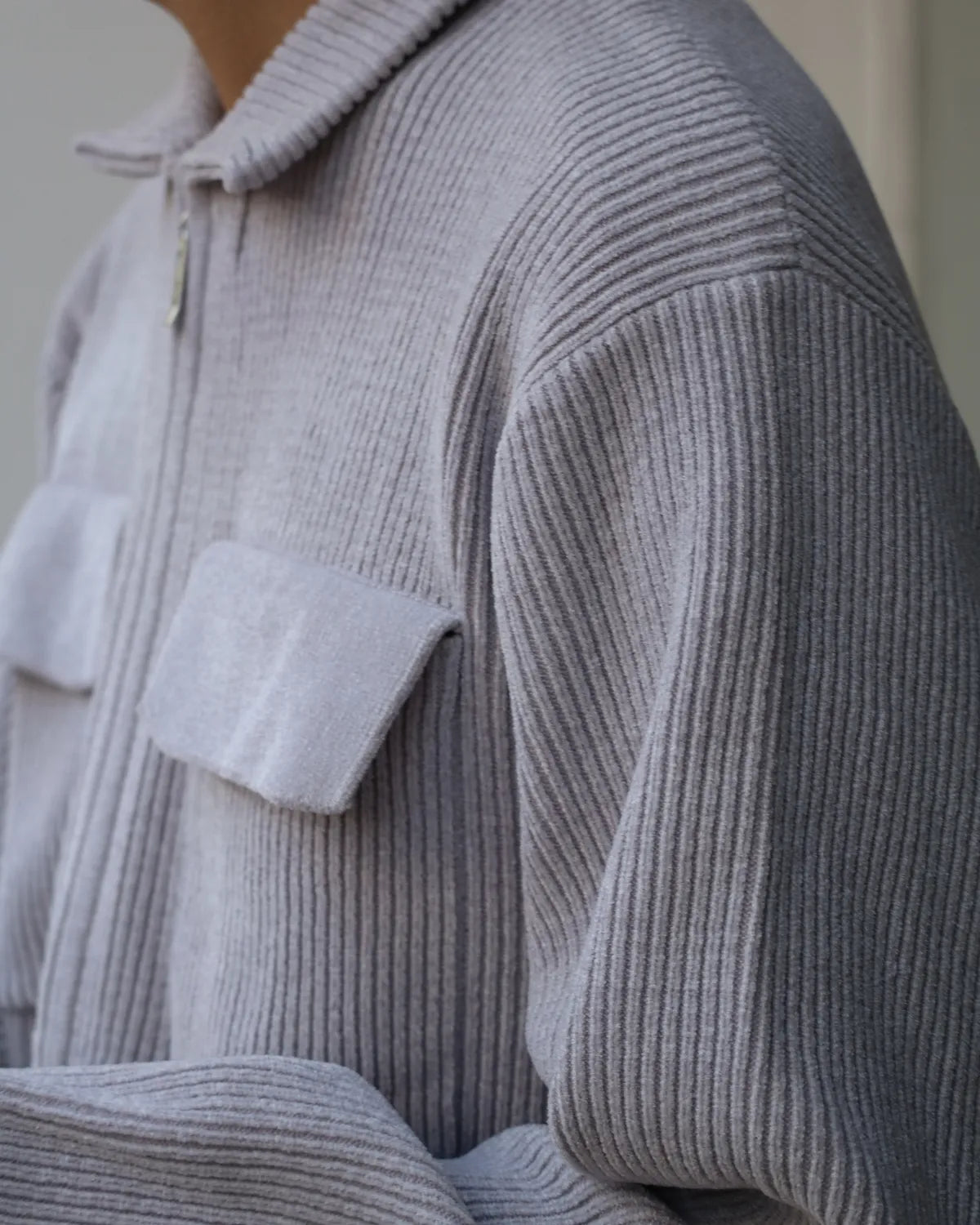 PHINGERIN / CORDY KNIT JACKET (PD-262-KN-081)