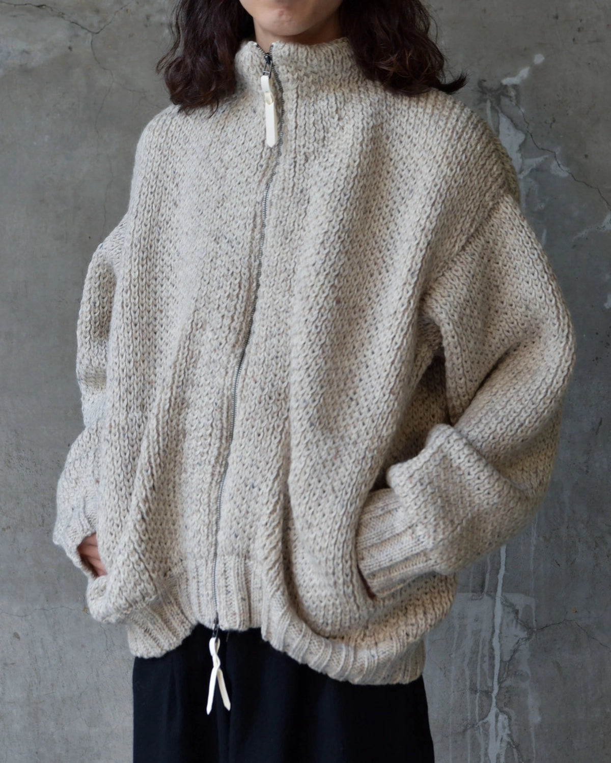 POLYPLOID / HIGHNECK BLOUSON A (A-2-007-095)
