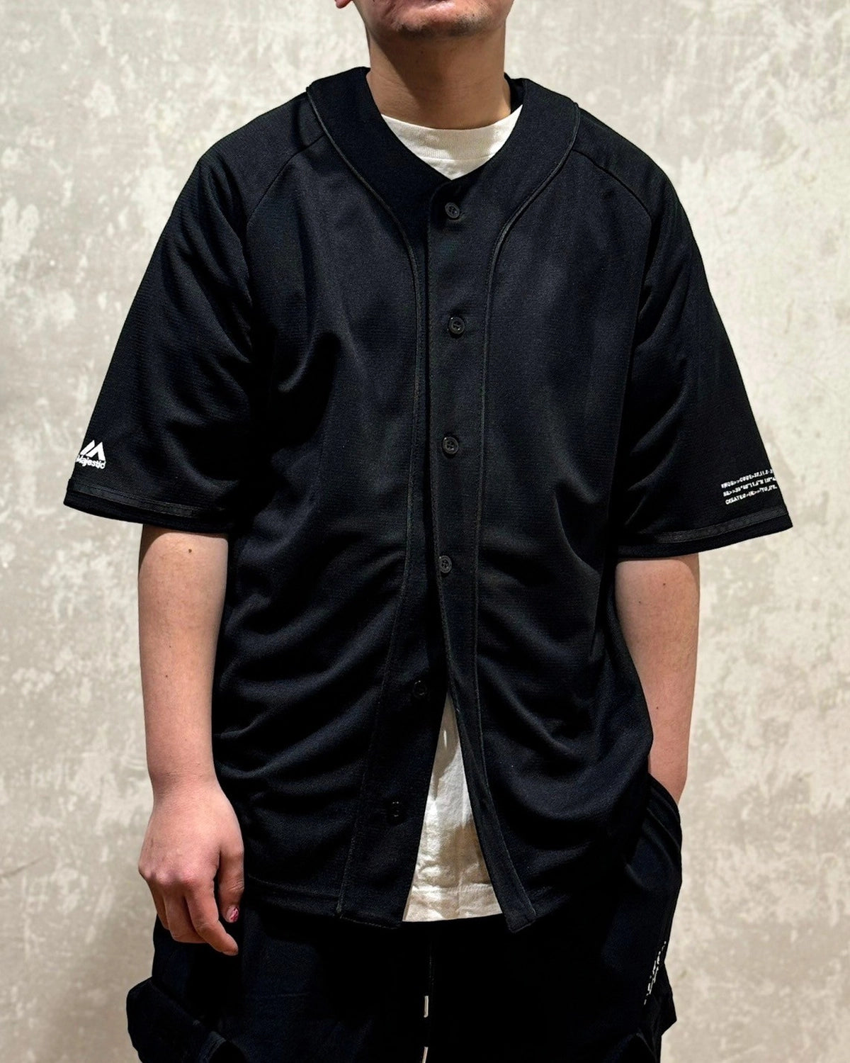 RAMIDUS × Majestic / BASEBALL SHIRT (W251002)