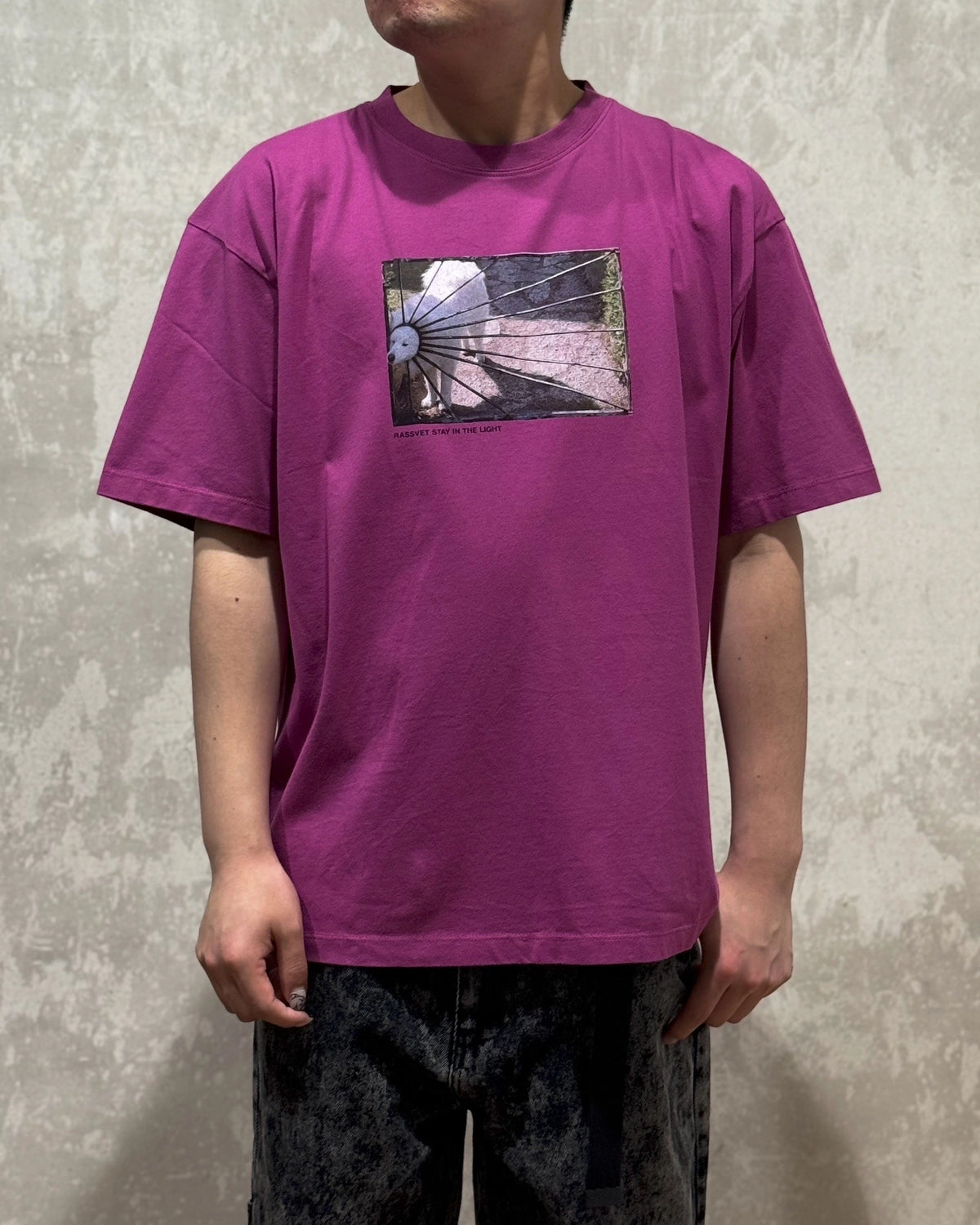 RASSVET / DOG LOGO T-SHIRT (PACC16T002)