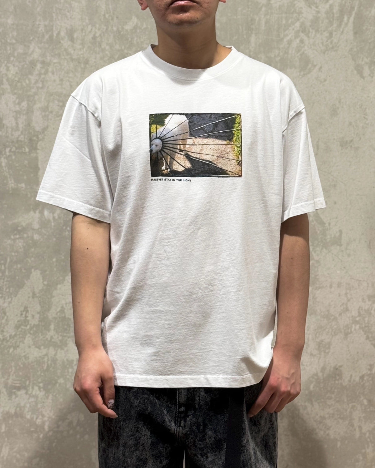 RASSVET / DOG LOGO T-SHIRT (PACC16T002)
