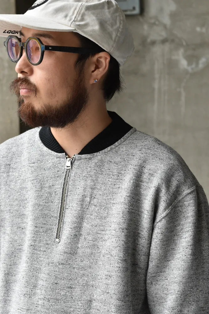 RATS / HALF ZIP SWEAT (24'RTC-0905)