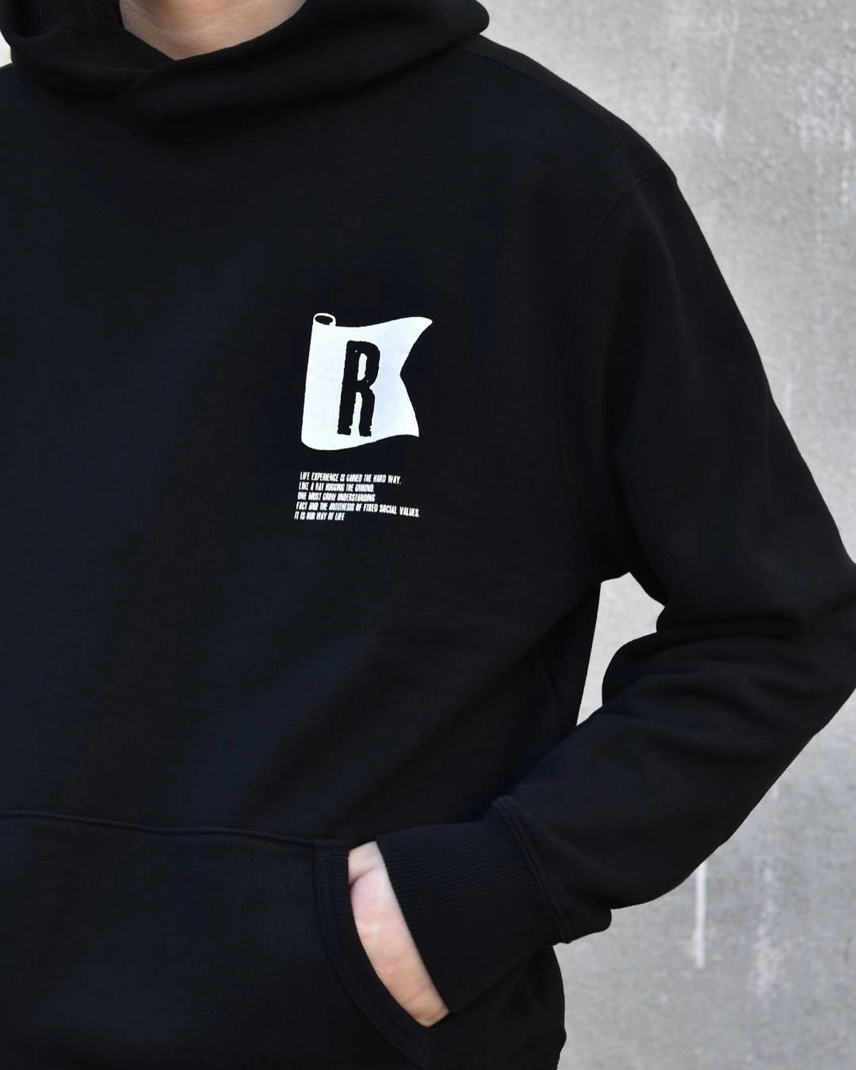 RATS / FLAG HOODIE (25'RTC-0204)