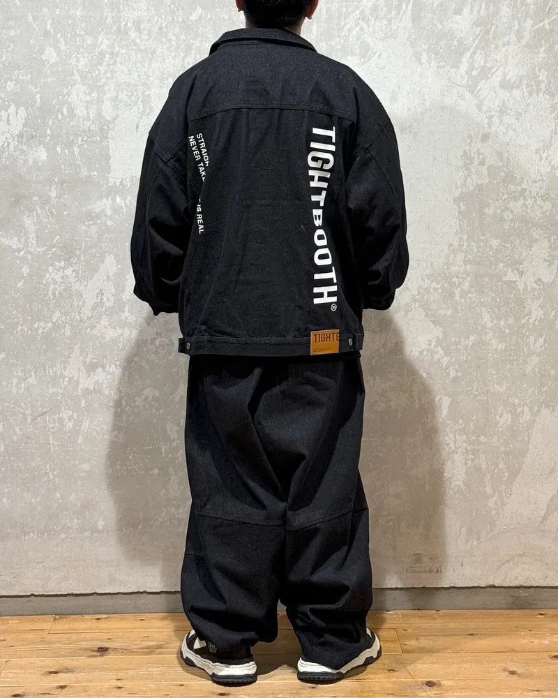 TIGHTBOOTH / LABEL LOGO DENIM JACKET (00008712)