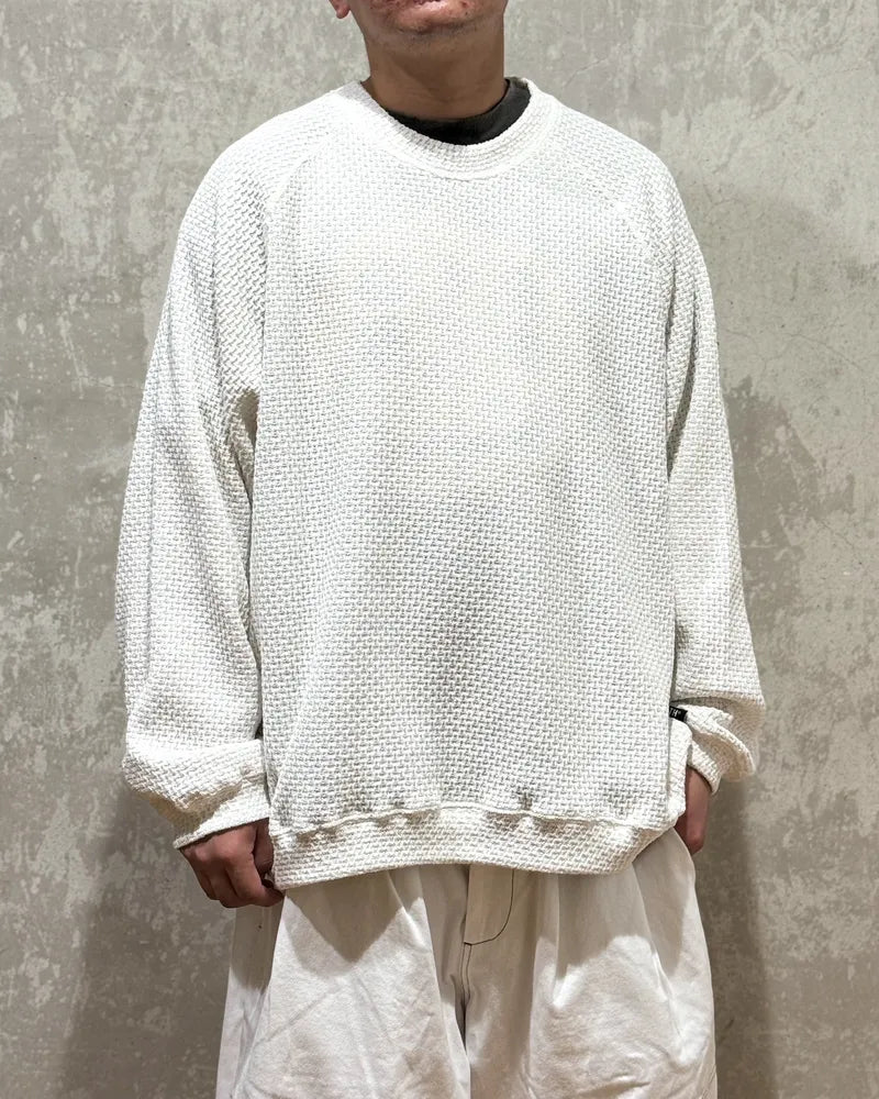 TIGHTBOOTH / CHAIN CREW KNIT (00008737)