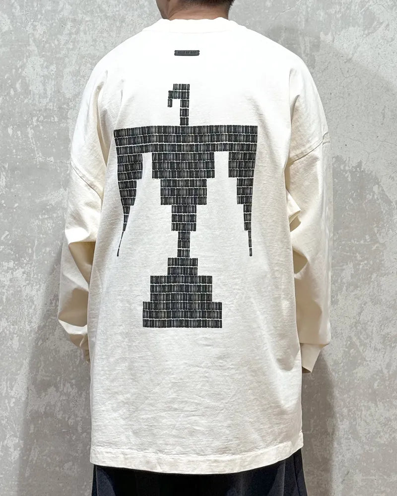 FEAR OF GOD / LONG SLEEVE TEE - LOGO (FG24FW50-10175EBHW)