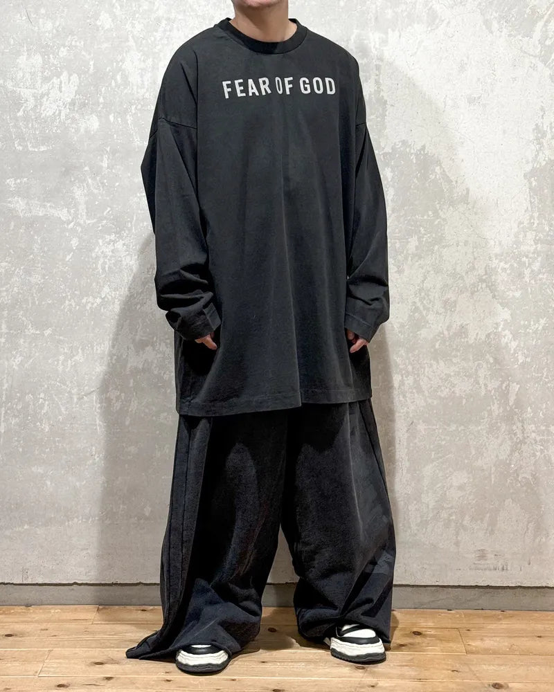 FEAR OF GOD / LONG SLEEVE TEE - LOGO (FG24FW50-10175EBHW)