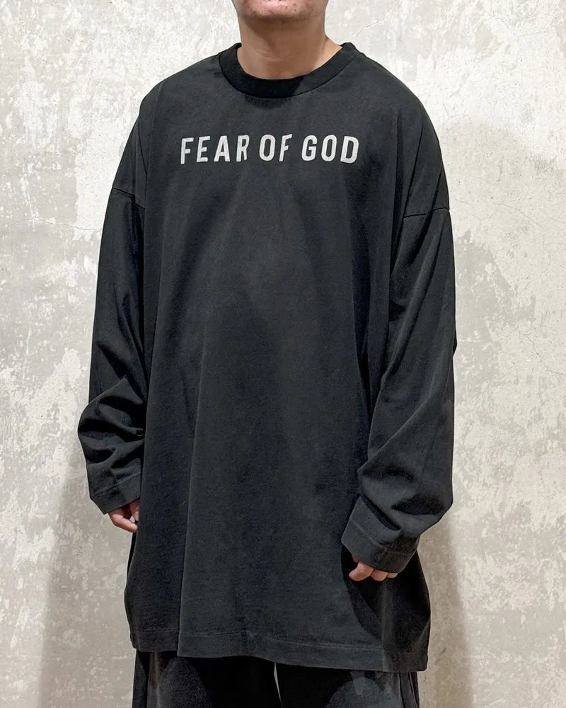 FEAR OF GOD / LONG SLEEVE TEE - LOGO (FG24FW50-10175EBHW)