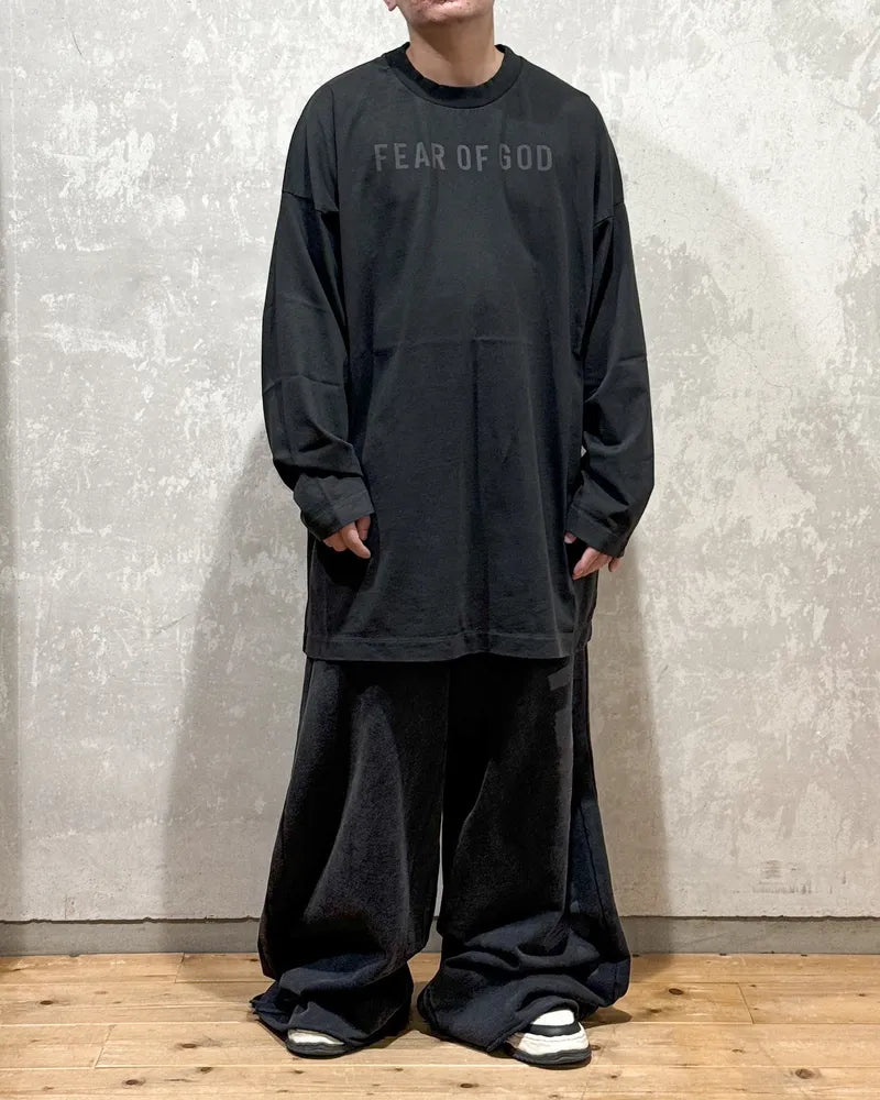 FEAR OF GOD / LONG SLEEVE TEE - LOGO (FG24FW50-10175EBHW)