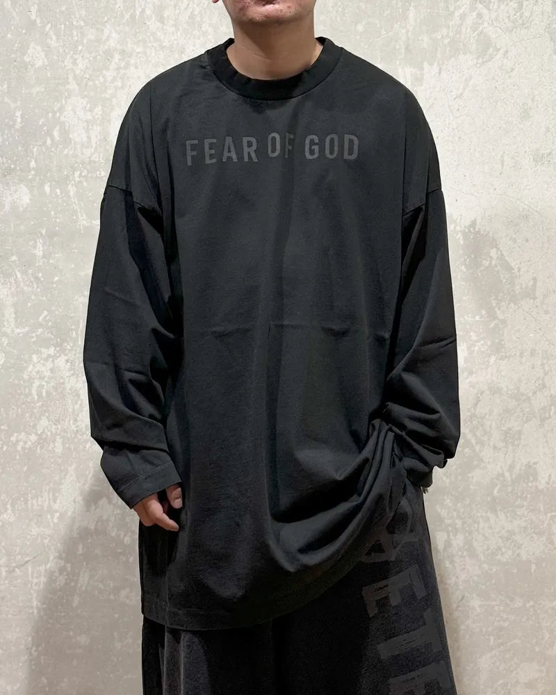 FEAR OF GOD / LONG SLEEVE TEE - LOGO (FG24FW50-10175EBHW)