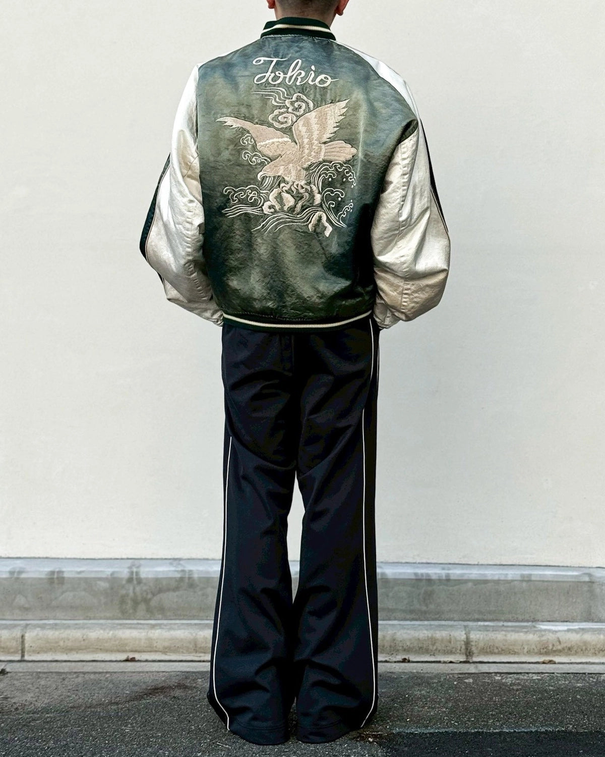 Maison MIHARA YASUHIRO / COMBINED MA-1 × SJ (A16BL052)