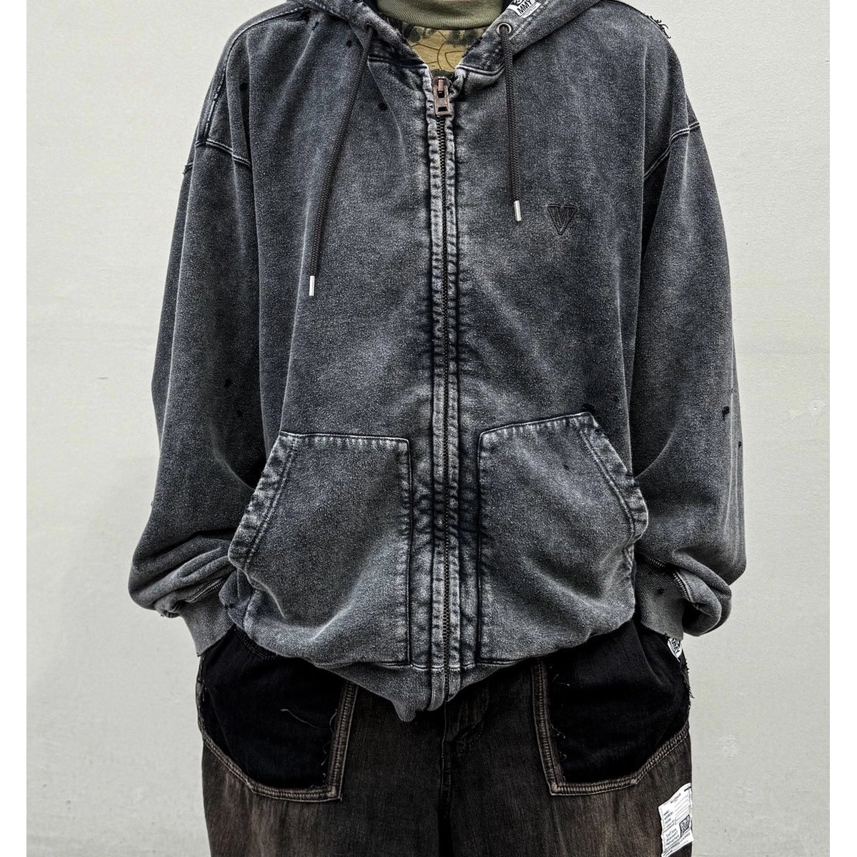 Maison MIHARA YASUHIRO / Bleached Zip-up Hoodie | 公式通販・JACK