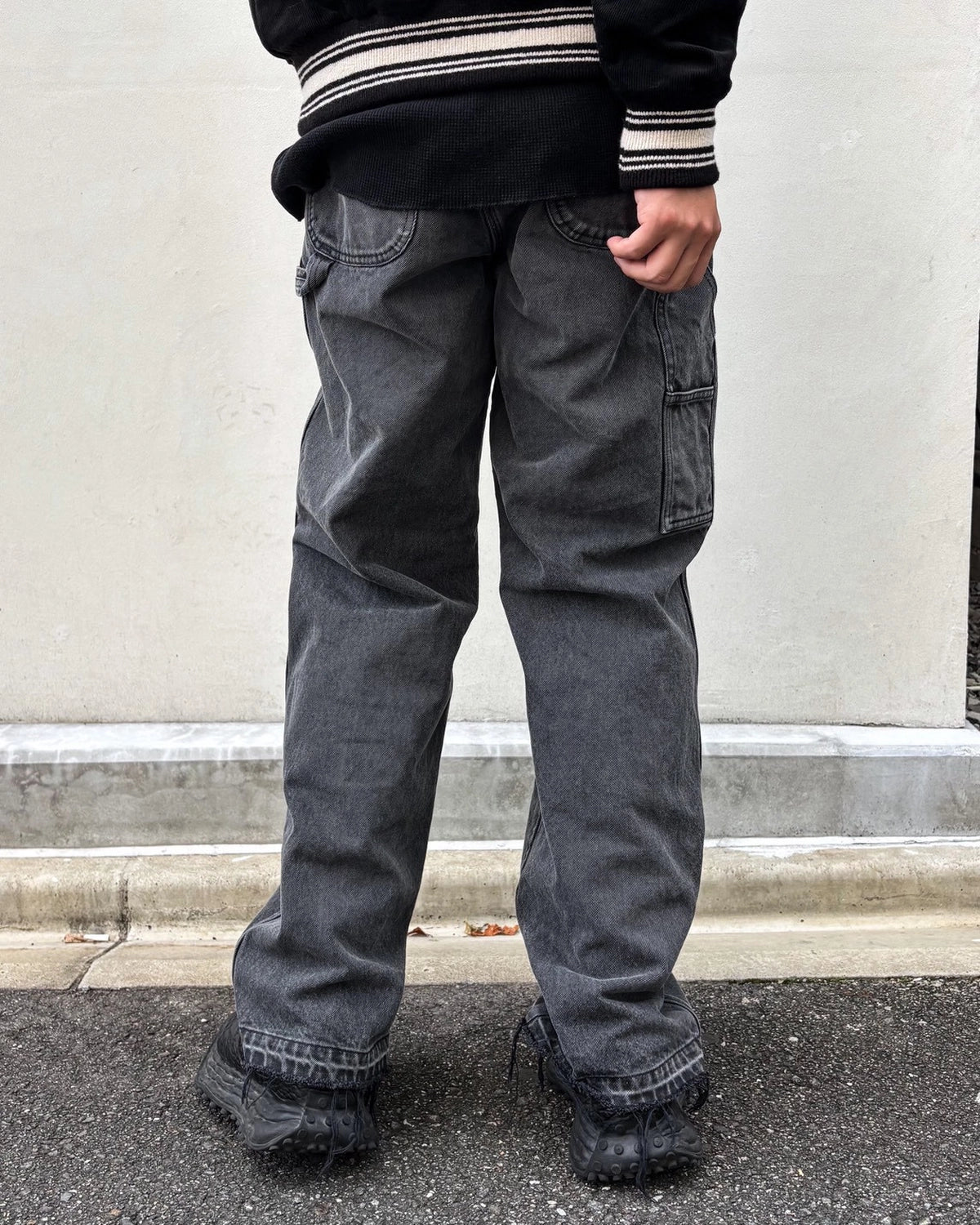 SAINT Mxxxxxx / BLK DENIM PAINTER PANTS (SM-MK1-0000-072)