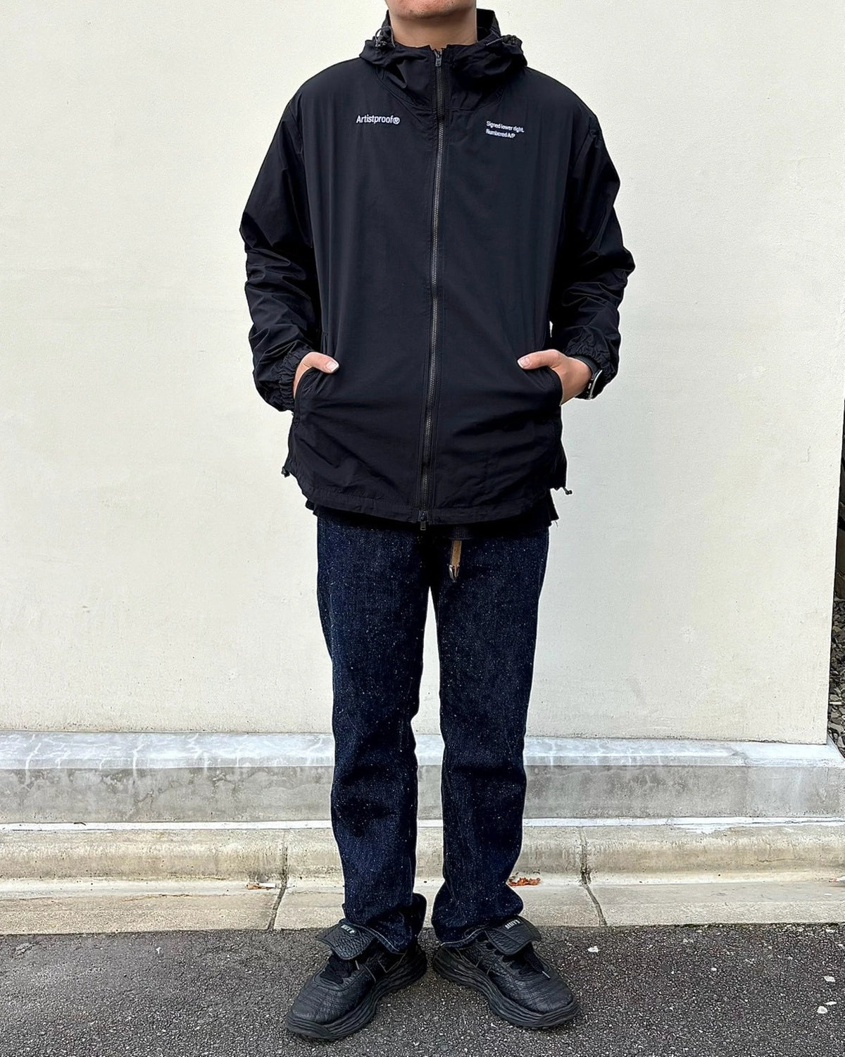 ARTIST PROOF / CORDURA Nylon Hooded Jacket w/Drawcord  (ATPF-043JK)