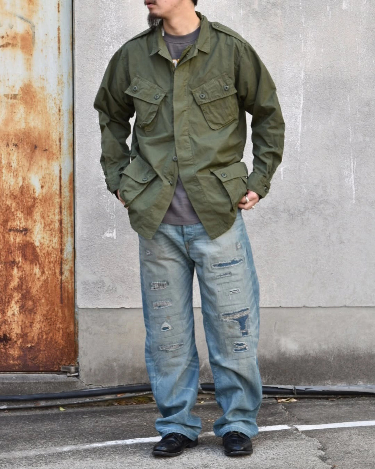 RRL / 5ポケット Plainfield セルビッジ ジーンズ (MNRRDNM10920122)