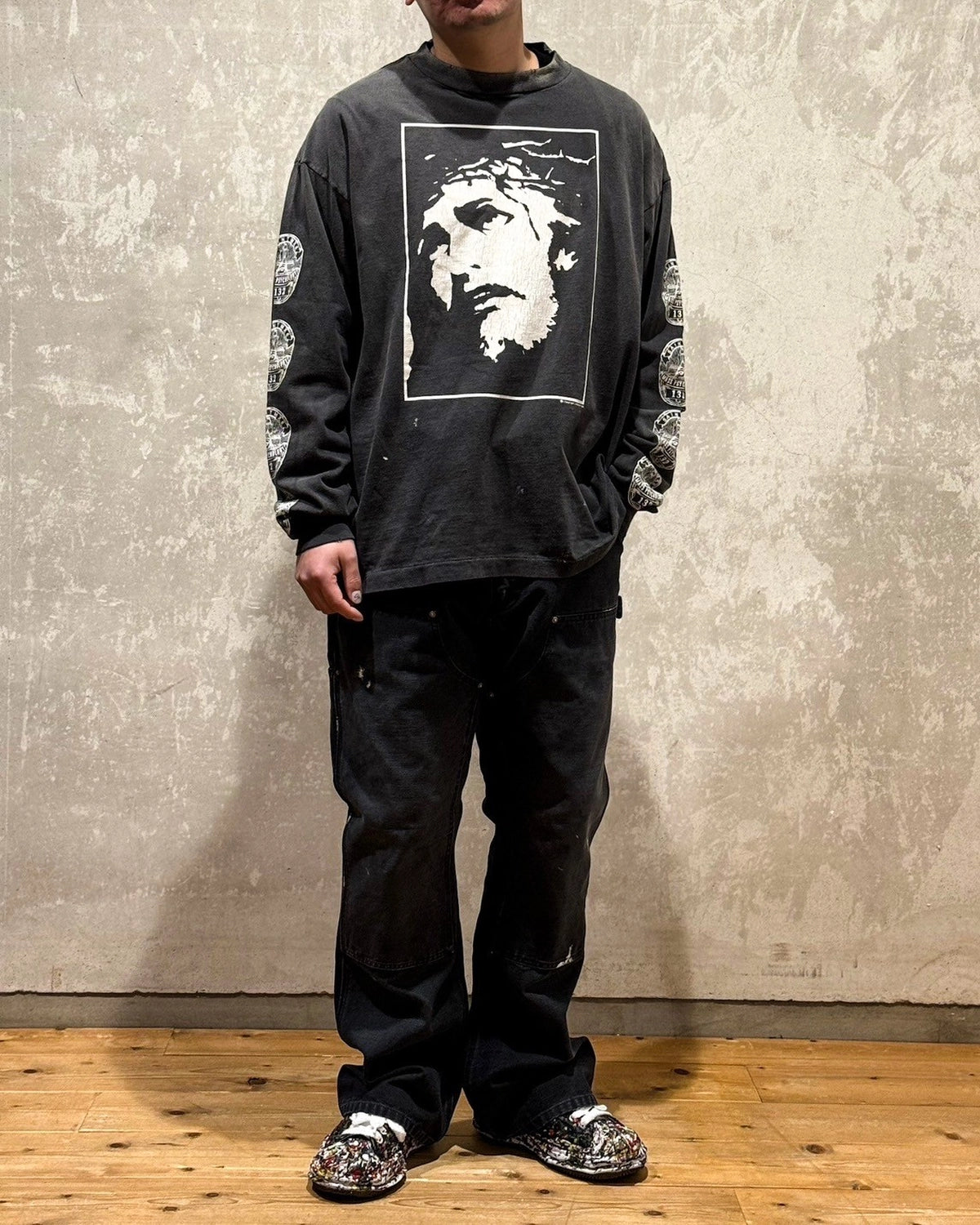SAINT MXXXXXX Tセントマイケル 長袖 Tシャツ XL SAINT M×××××× (セントマイケル) / LS TEE |公式通販・JACK in