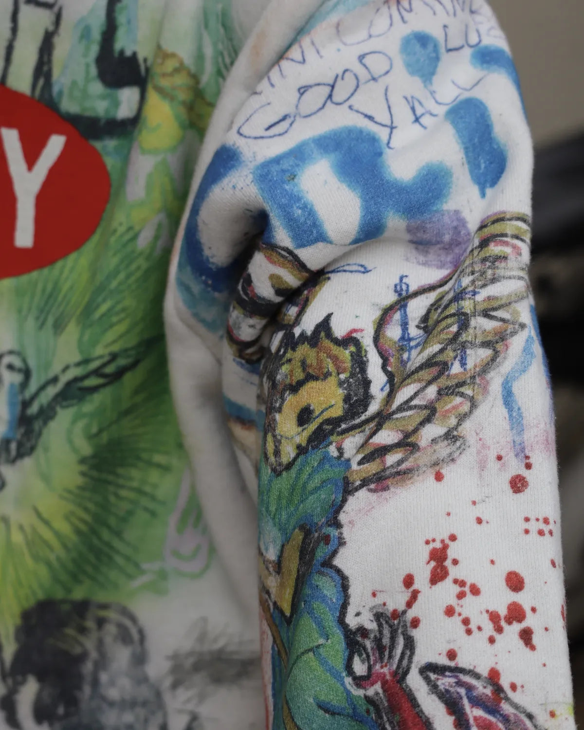 SAINT Mxxxxxx × MADSAKI / MDS _ DBL FACE HOODIE / MADSUCKY (SM-MK1-0000-C76)