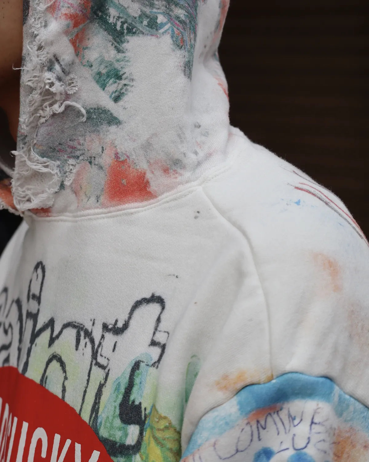 SAINT Mxxxxxx × MADSAKI / MDS _ DBL FACE HOODIE / MADSUCKY (SM-MK1-0000-C76)