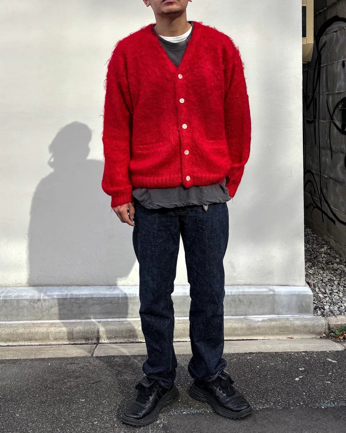 SAINT Mxxxxxx / MOHAIR  CARDIGAN (SM-MK1-0000-061)