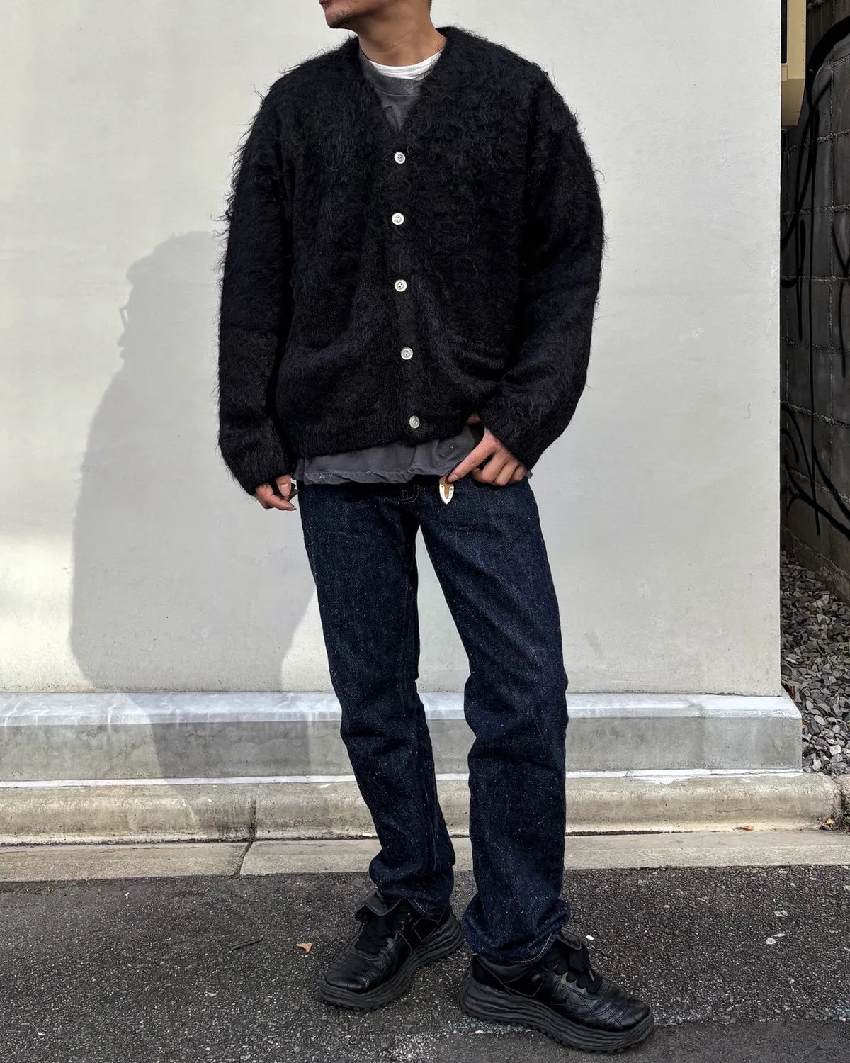 SAINT Mxxxxxx / MOHAIR  CARDIGAN (SM-MK1-0000-059)