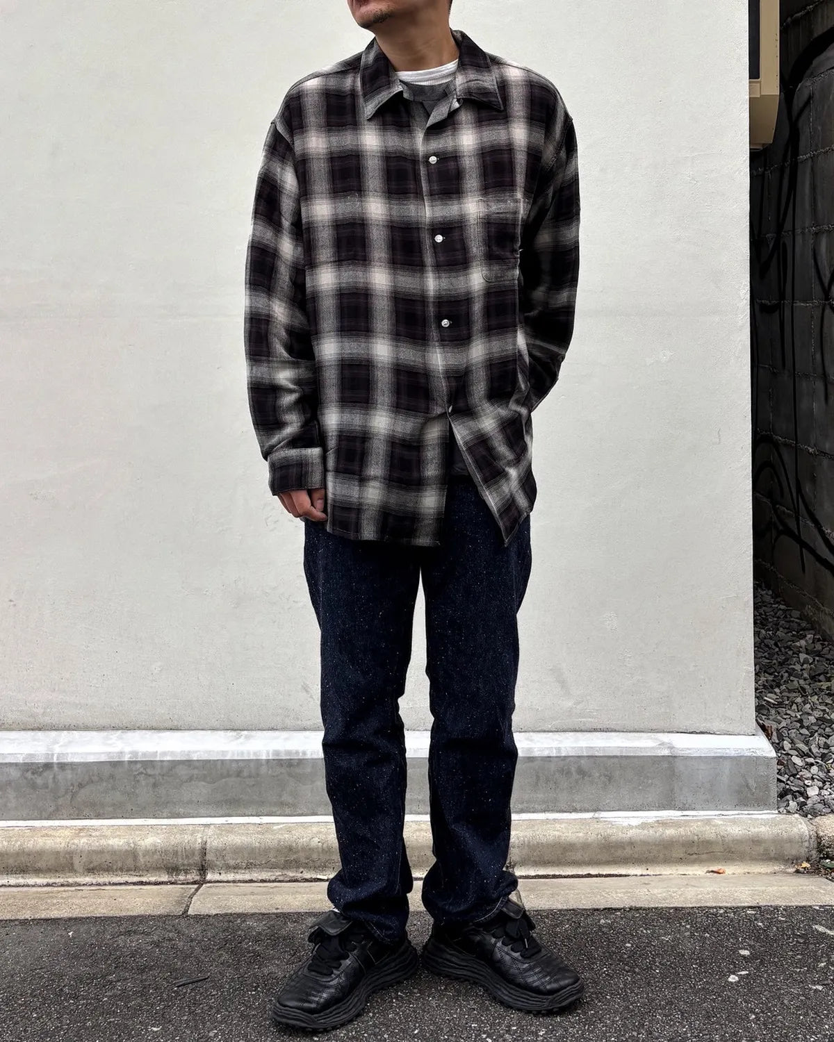 SAINT Mxxxxxx / RAYON SHIRT / CHECK (SM-MK1-0000-027)
