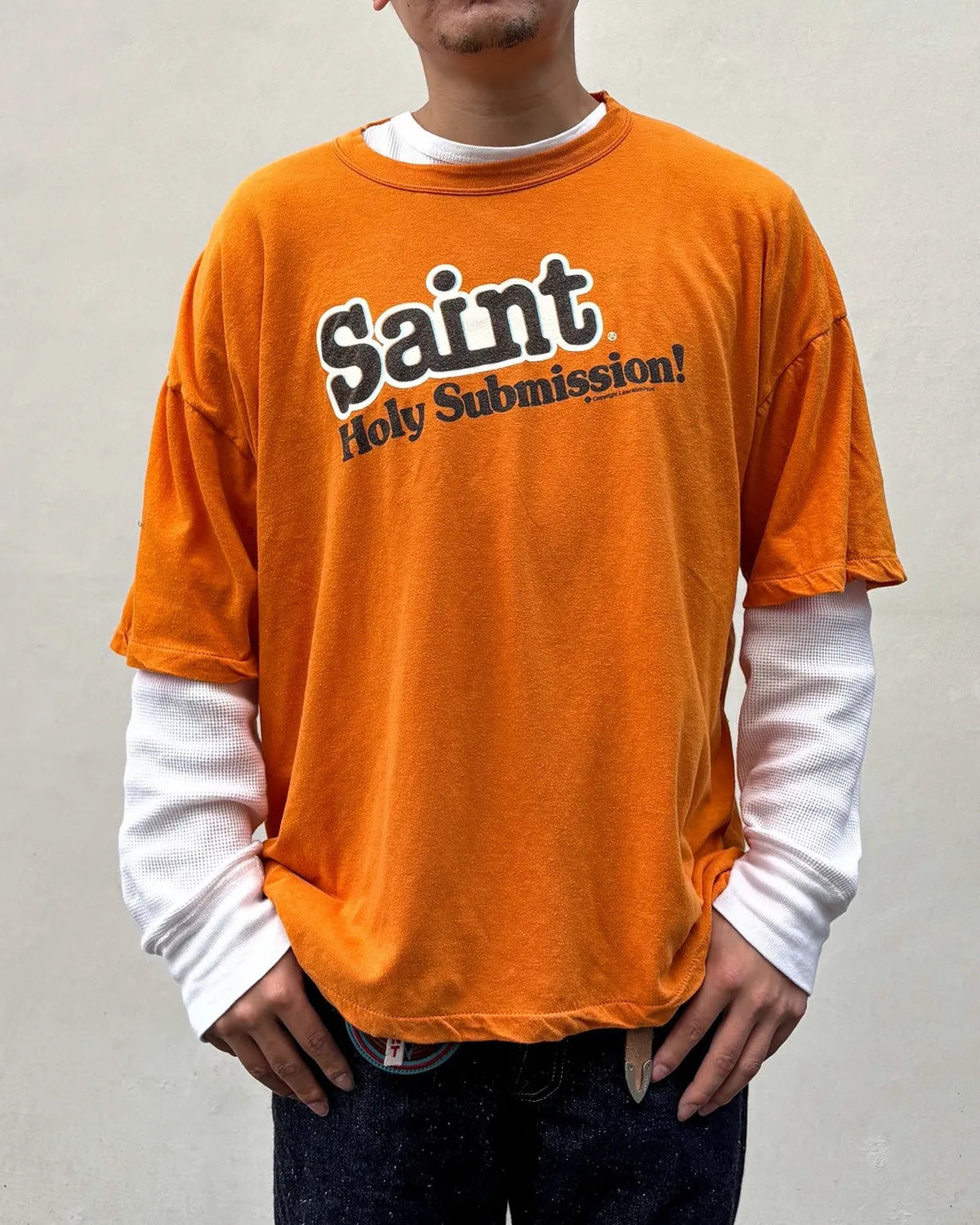 SAINT Mxxxxxx / SS T-SHIRT / Holy Submission (SM-MK1-0000-018)