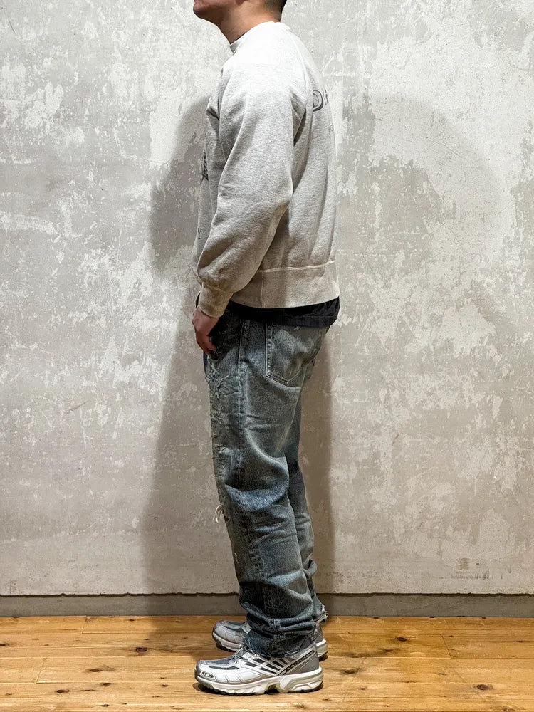 ©︎SAINT Mxxxxxx / CREW SWT/FLOWER (SM-YS1-0000-032)