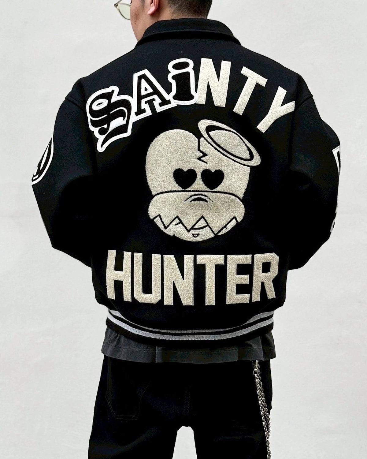 SAINT M×××××× (セントマイケル) / × BOUNTY HUNTER BH_VARSITY JKT