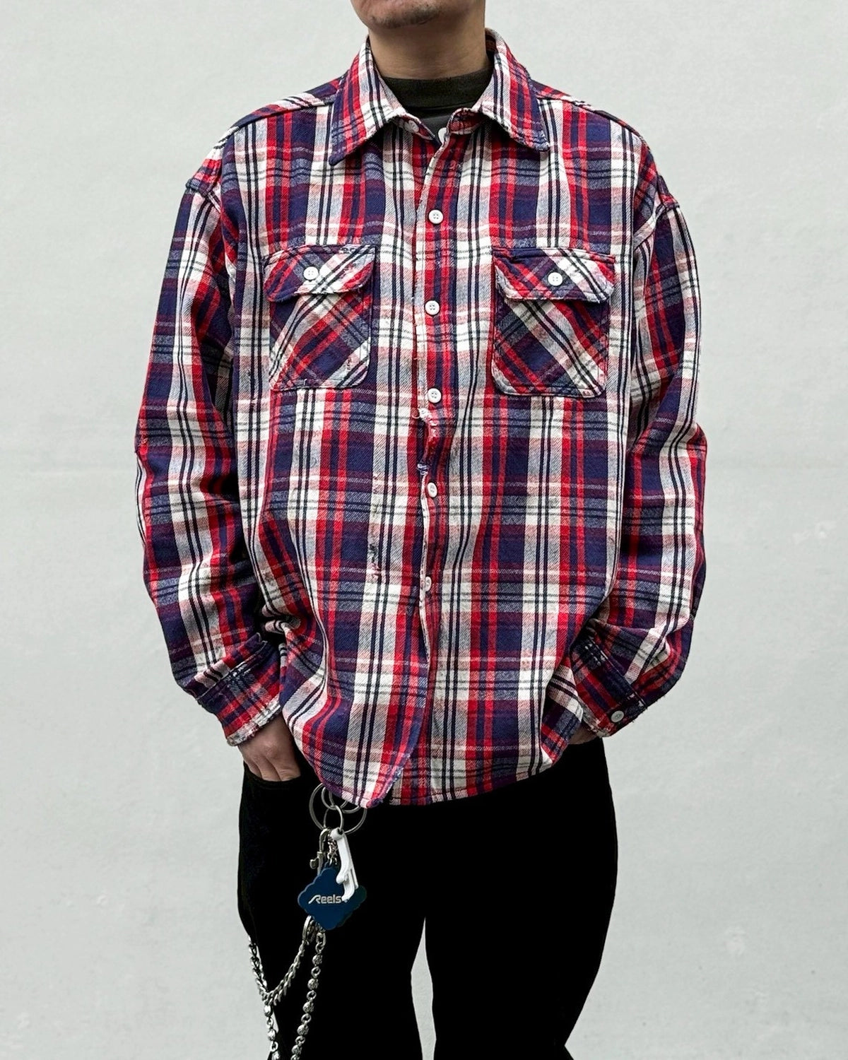 ©︎SAINT Mxxxxxx / FLANNEL SHIRT / CHECK (SM-MK8-0000-042)