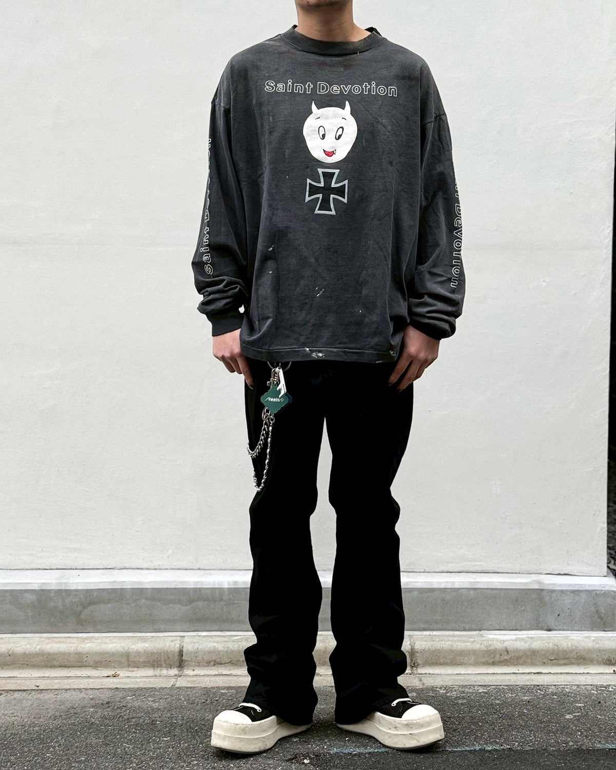 SAINT M×××××× (セントマイケル) / LS T-SHIRT / SAINT DEVOTION |公式