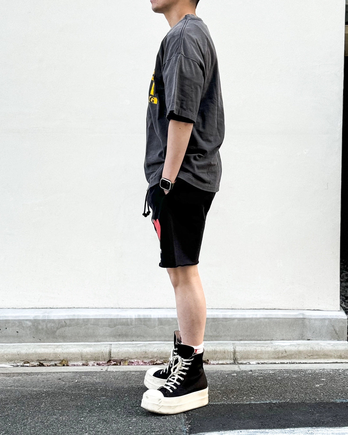 ©︎SAINT Mxxxxxx / SWEAT SHORTS / I LOVE SAINT (SM-MK8-0000-066)