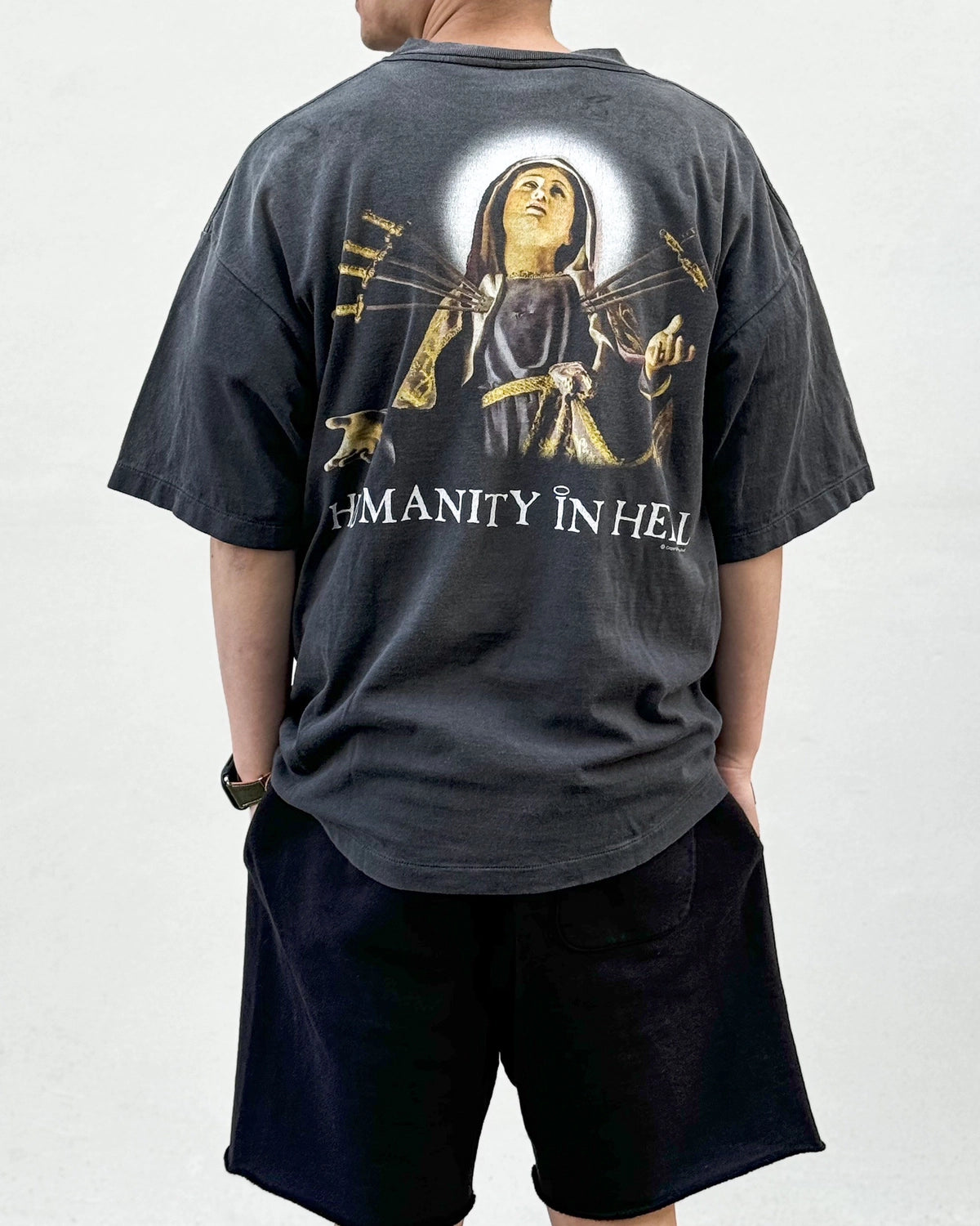 ©︎SAINT Mxxxxxx / T-SHIRT / HEAVEN ON EARTH (SM-MK8-0000-002)